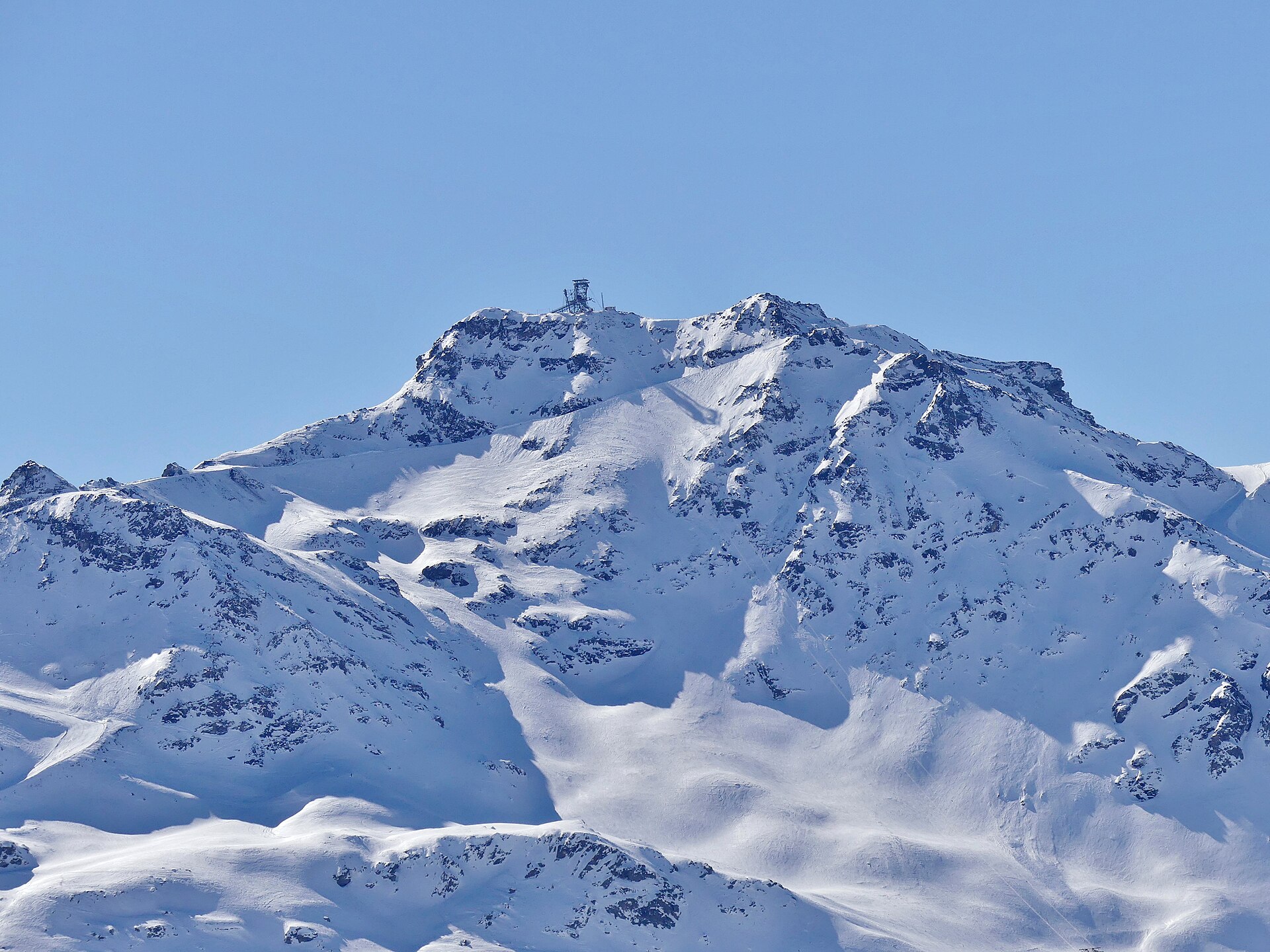 三峡谷 Val Thorens 一带高海拔雪山