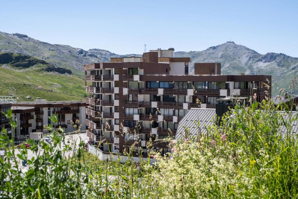 Val Thorens 高海拔公寓外观